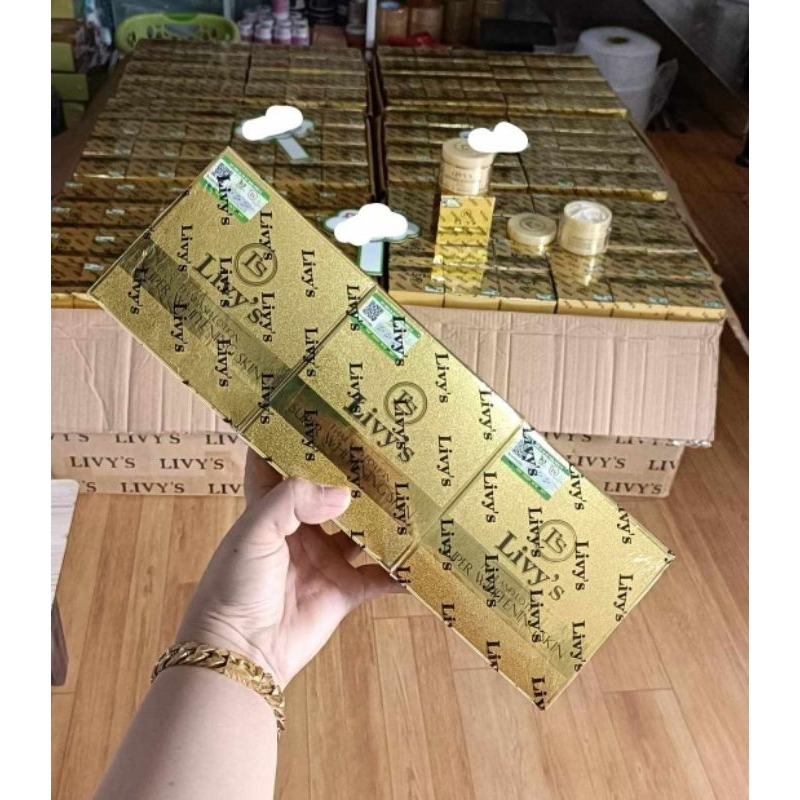 Kem Livy Hộp Vàng Thái Lan 250g