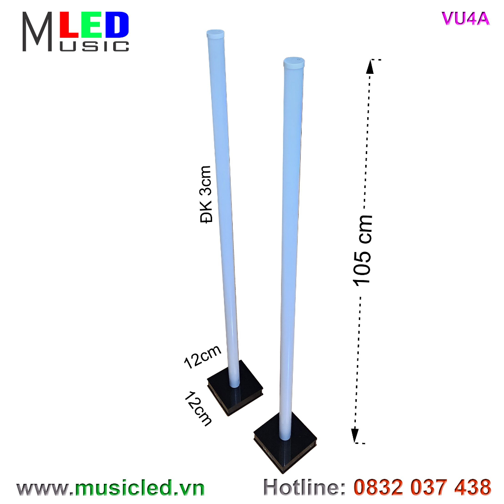 Bộ đôi đèn Music LED VU4A