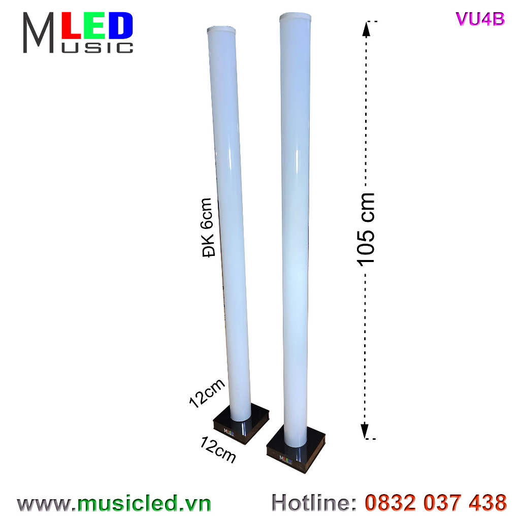 Bộ đôi đèn Music LED VU4B