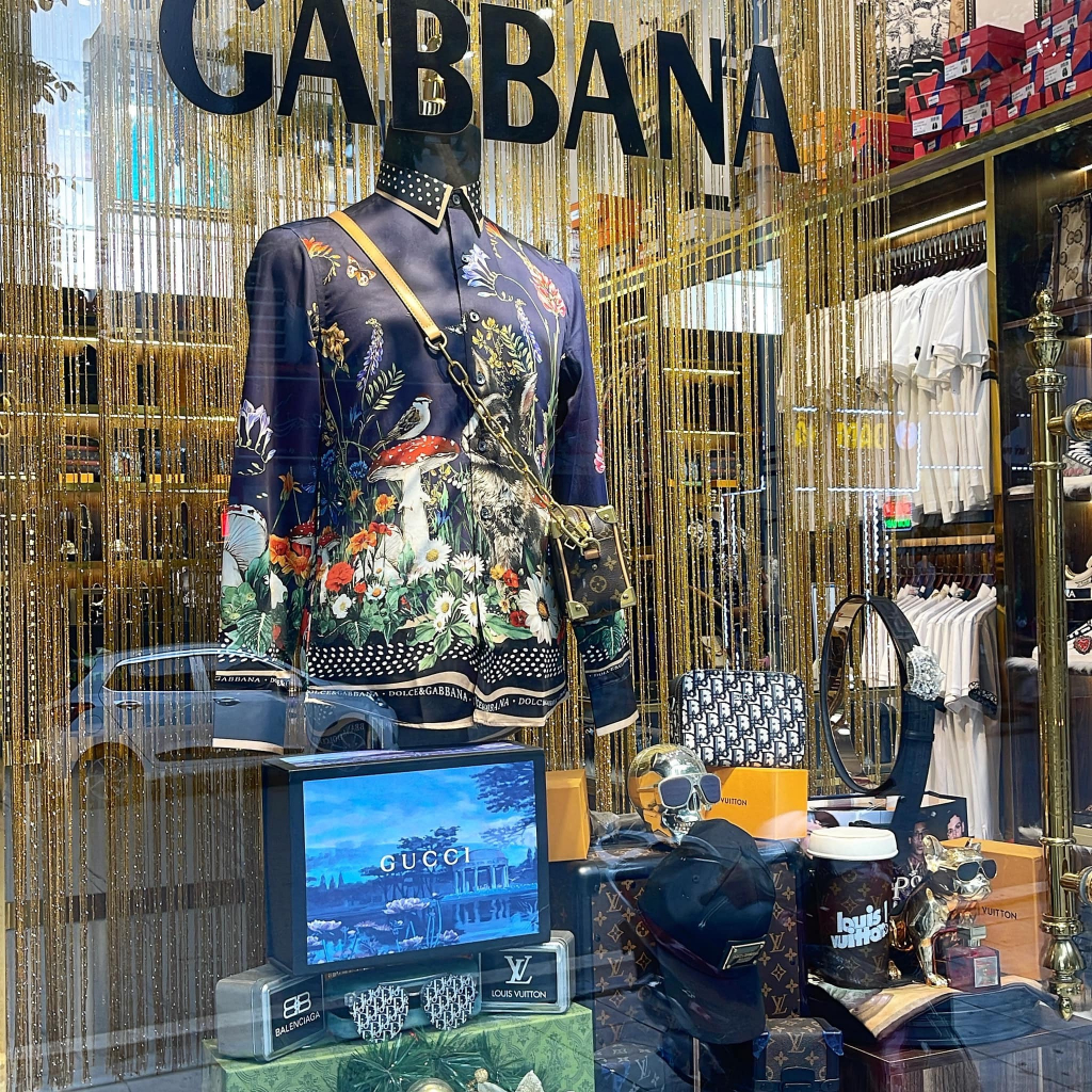 Áo sơ mi dài tay Dolce Gabbana Thỏ LA 1-1 on web