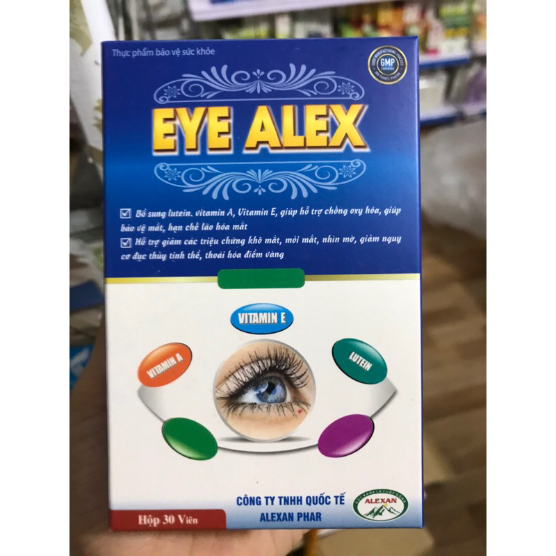 Viên bổ mắt eye alex hộp 30 viên