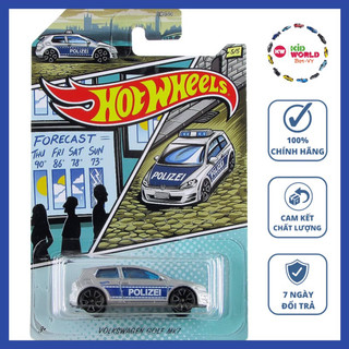 Xe mô hình Hot Wheels Police Series 2020 Volkswagen Golf MK7 GJV66.