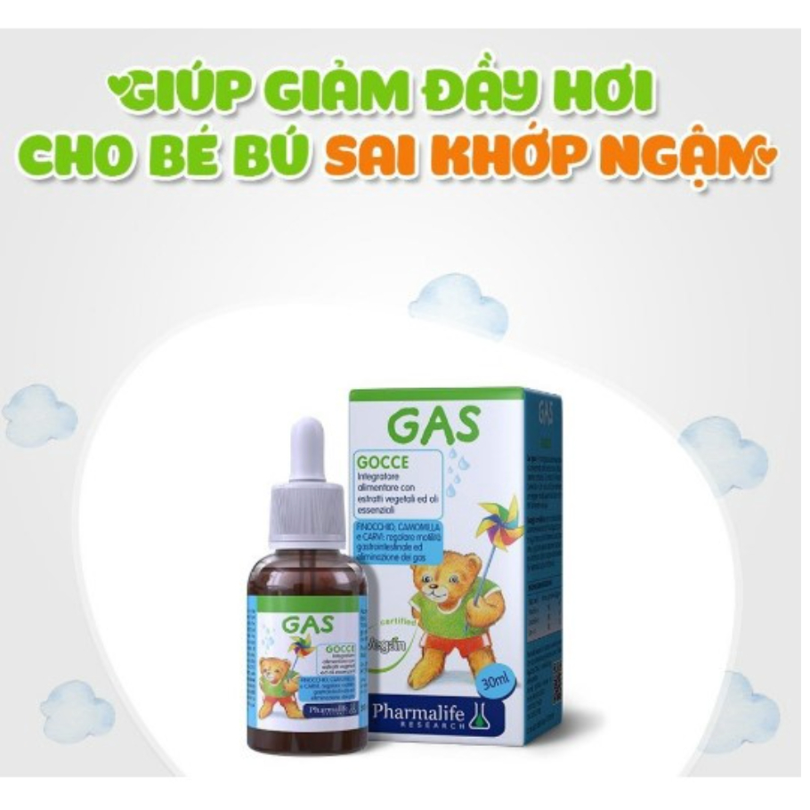 Siro Fitobimbi Gas hỗ trợ tăng cường tiêu hóa cho bé chai 30ml