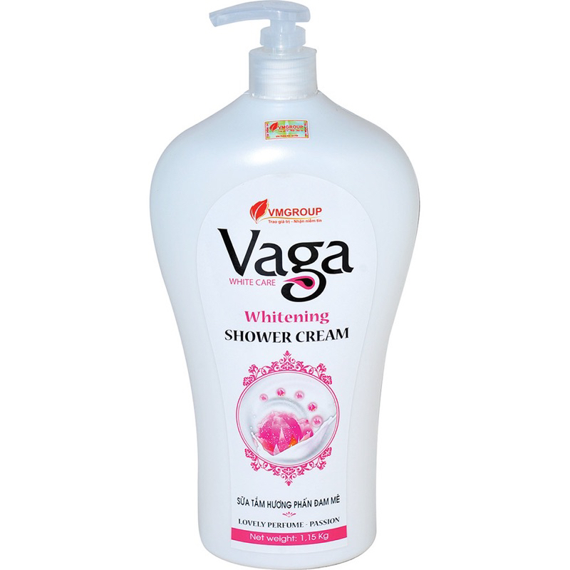 Sữa Tắm Vaga Hương Phấn Đam mê Lọ 1kg