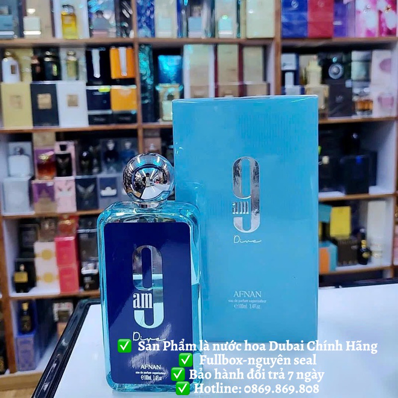 Nước hoa  Afnan 9AM Dive For Unisex
