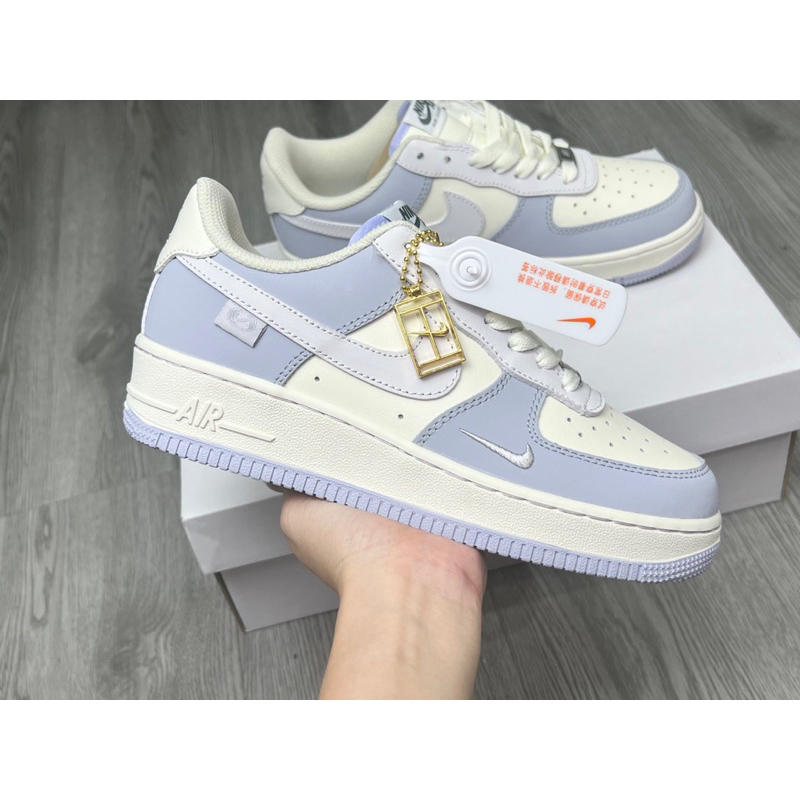 Giày Af1 Tím Nhạt, Thể Thao Nam Nữ, Giầy Sneaker_Air Force 1 Bản Full Box Dễ Phối Đồ, Giày Af1 Khoai Môn Tím Nhạt Mẫu Mới