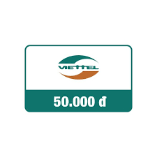 Thẻ cào viettel 50K