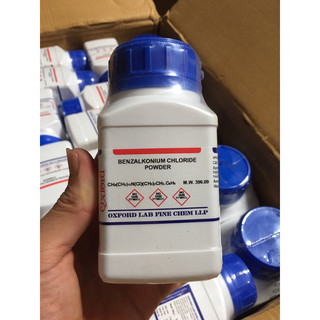 Hoá chất benzalkonium chloride - cas 8001-54-5 - 95% chai 100g ấn độ