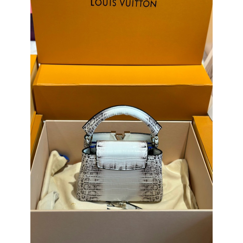 Túi xách Túi xách Louis Vuitton Capucines Himalaya MINI size 21cm fullbox vip nam châm W266-21