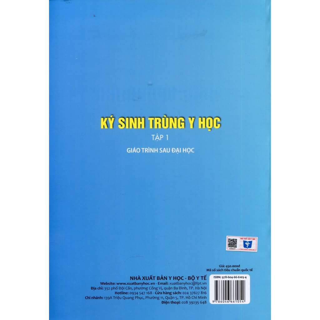 Sách - Ký sinh trùng Y học T1+T2