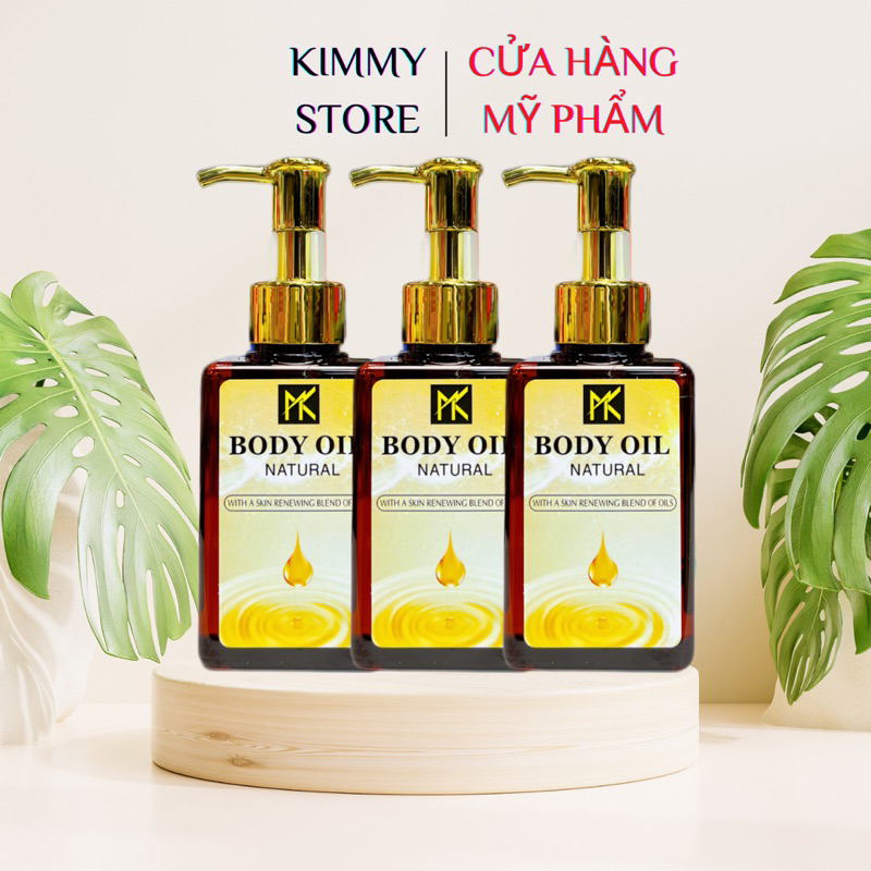 Dầu dưỡng body oil 4% BHA Dưỡng ẩm căng bóng da chai 120ml
