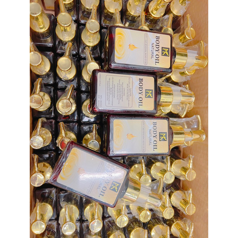 Dầu dưỡng body oil 4% BHA Dưỡng ẩm căng bóng da chai 120ml