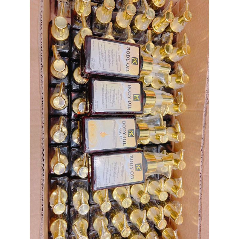 Dầu dưỡng body oil 4% BHA Dưỡng ẩm căng bóng da chai 120ml