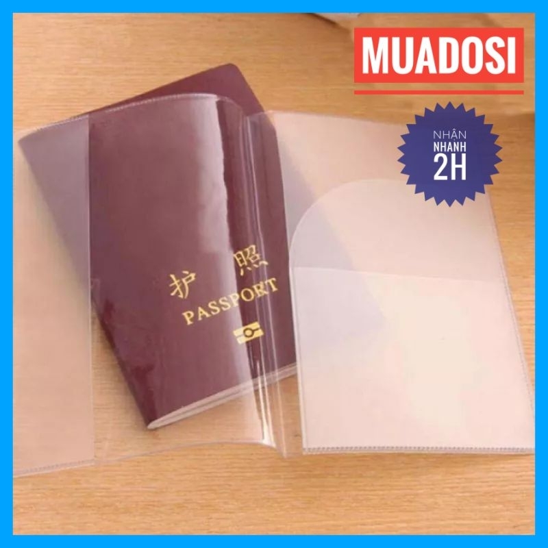 Vỏ Bọc Hộ Chiếu Passport Bao Đựng Hộ Chiếu Chống Thấm Giúp Bảo Quản Hộ Chiếu