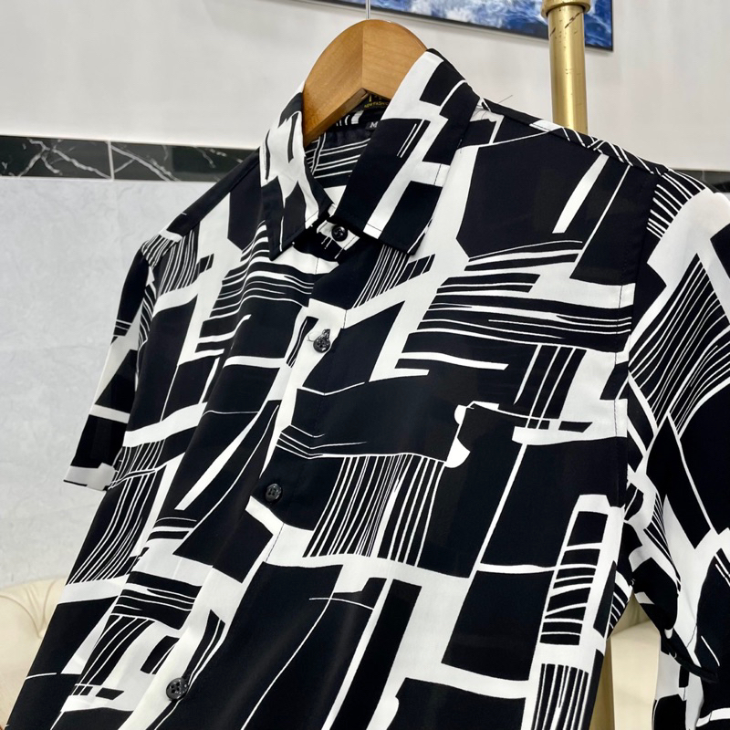 SET ĐỒ BỘ NAM ÁO SƠMI HOẠ TIẾT LẠ MẮT THỜI TRANG 2023