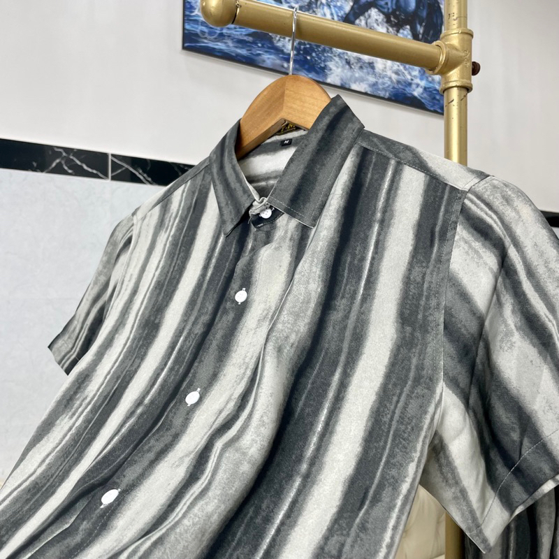 SET ĐỒ BỘ NAM ÁO SƠMI HOẠ TIẾT LẠ MẮT THỜI TRANG 2023