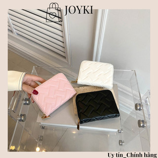 Ví bóp nữ đẹp ngắn cầm tay mini nhỏ gọn da pu cao cấp joyki nt32
