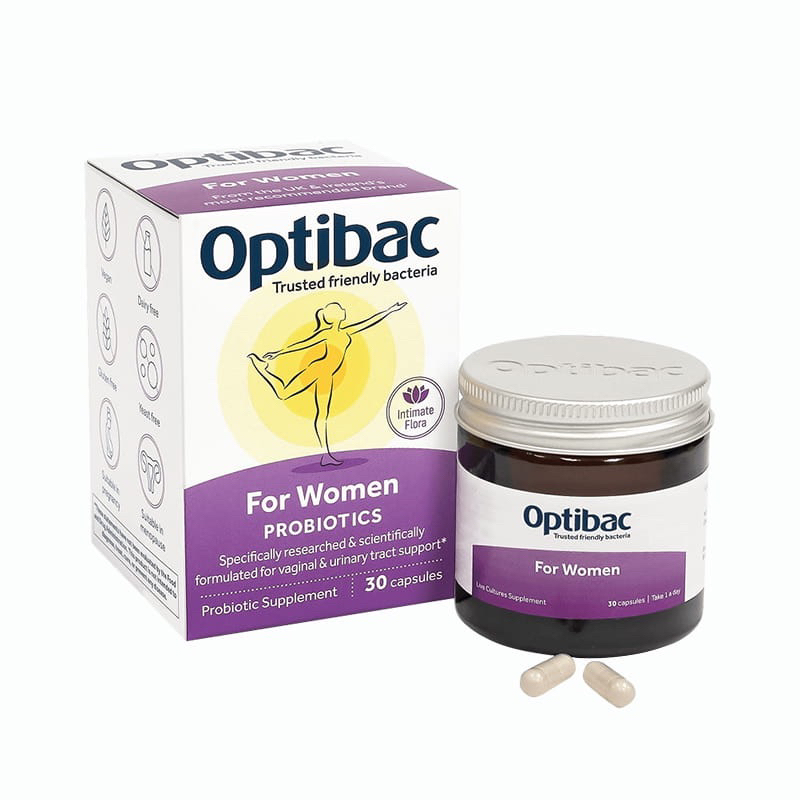 Men vi sinh OptiBac Probiotics tím