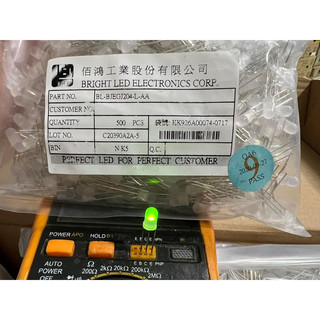 Set 100 led 5mm 3 chân 2 màu xanh - đỏ