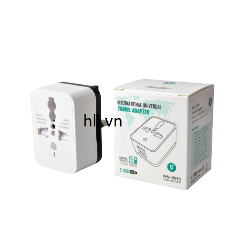 Ổ cắm điện đa năng kèm sạc khi đi du lịch singapore, thái lan, anh, malaysia