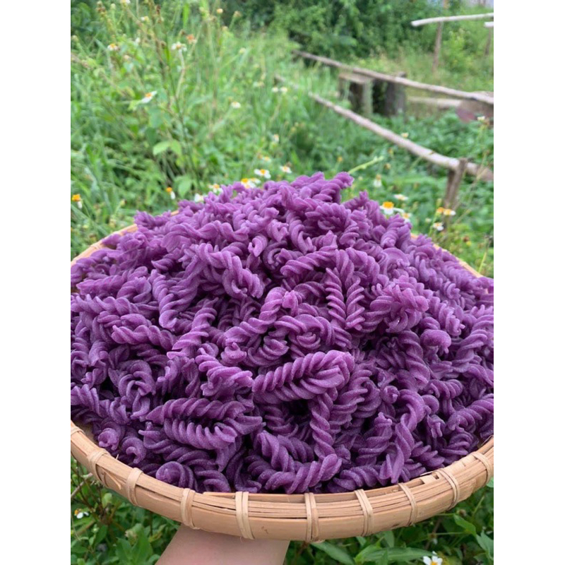 Nui xoắn khoai lang tím túi 500g