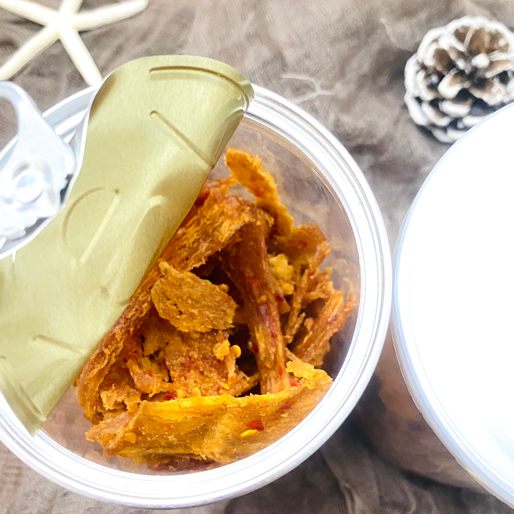 Khô mực cán tẩm gia vị xé sợi Nha Trang Shumafood dày cơm ngọt hậu 200g