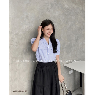 ÁO SOMI SỌC NỔI