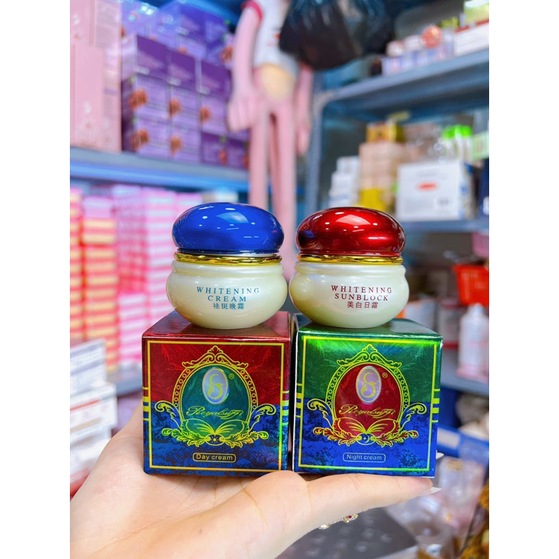 Bộ Kem nám dưỡng trắng da Royalsuffi ngày và đêm 15g