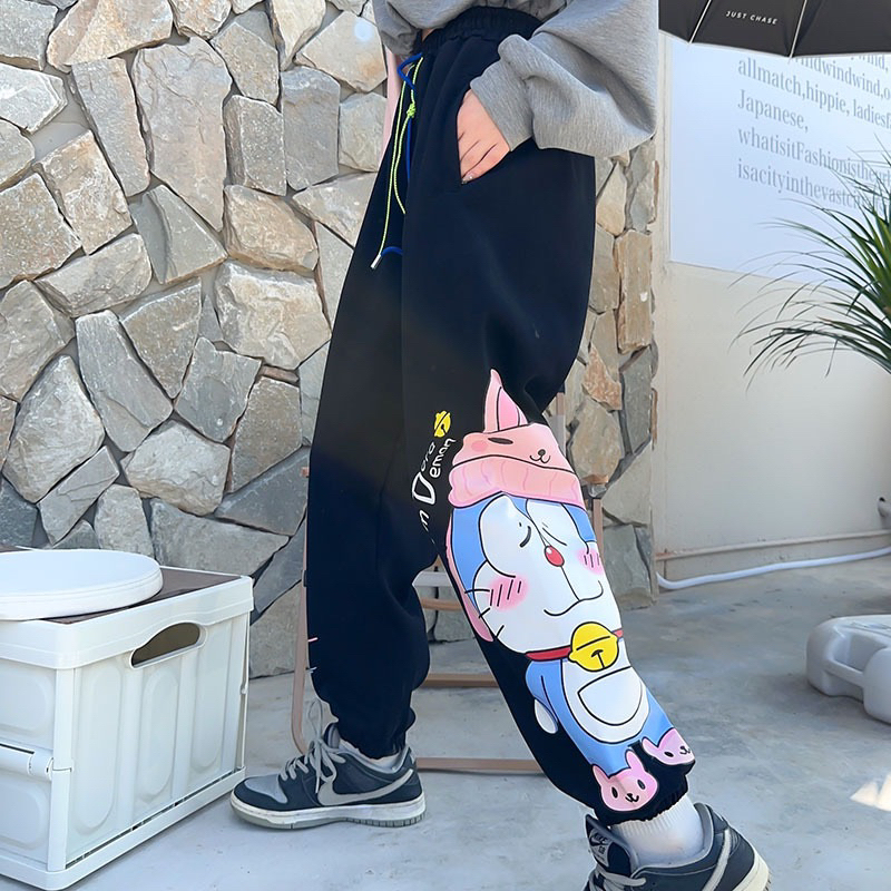 Quần jogger doremon doraemon
