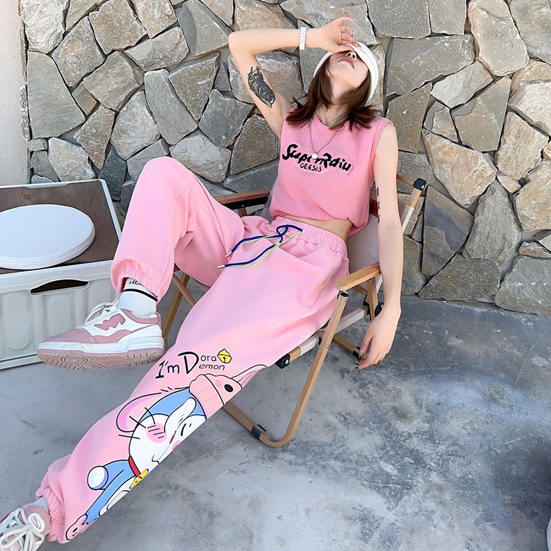 Quần jogger doremon doraemon