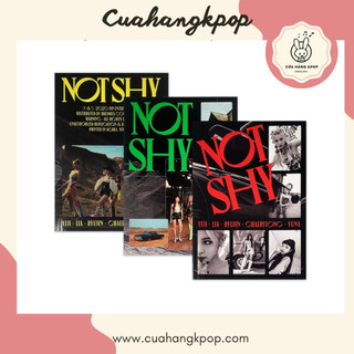 Album itzy - not shy có sẵn cửa hàng kpop