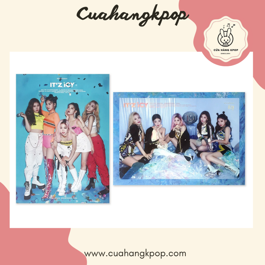 Album ITZY - IT 'z ICY Có sẵn Cửa Hàng KPOP