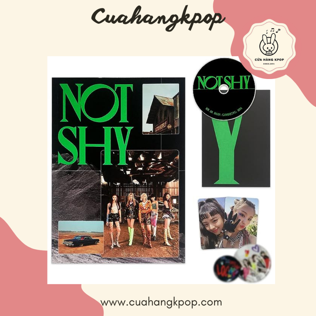Album ITZY - NOT SHY có sẵn Cửa Hàng KPOP