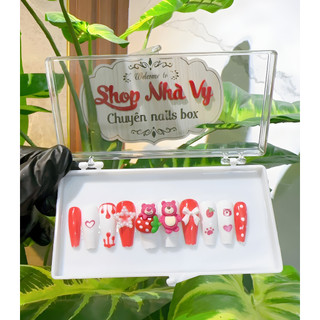 Nails thiết kế 24 móng kiểu dễ thương mã 379