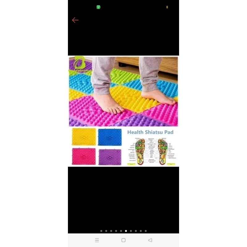 Thảm gai điều hoà bàn chân kt 25x30,30x40