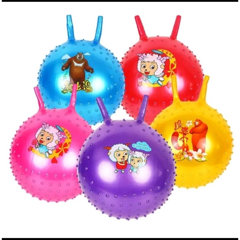 Bóng nhún gai có tai cầm cho bé- đường kính 45cm