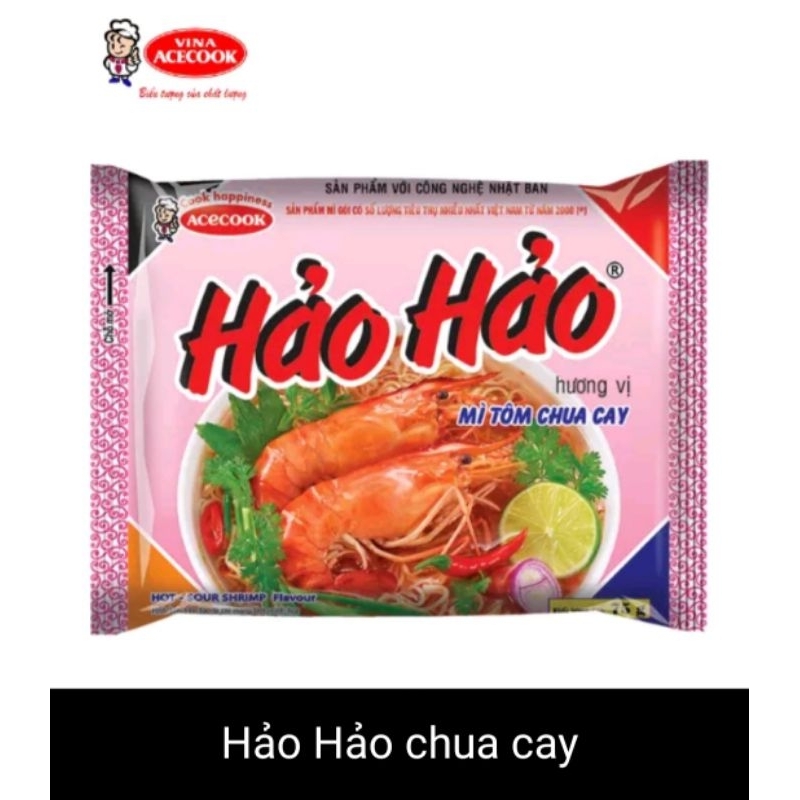 1 GÓI MÌ HẢO HẢO TÔM CHUA CAY