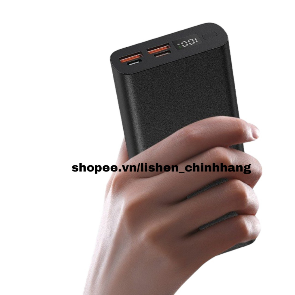 Box sạc nhanh 2 cell lipo 1260110 PD3.0, QC4.0 - 22,5W vỏ nhôm, chưa có pin