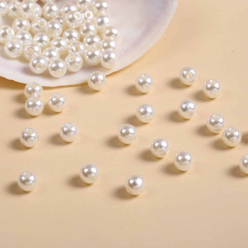 100 Hạt nhựa ABS giả hạt trai làm handmade DIY - MH588
