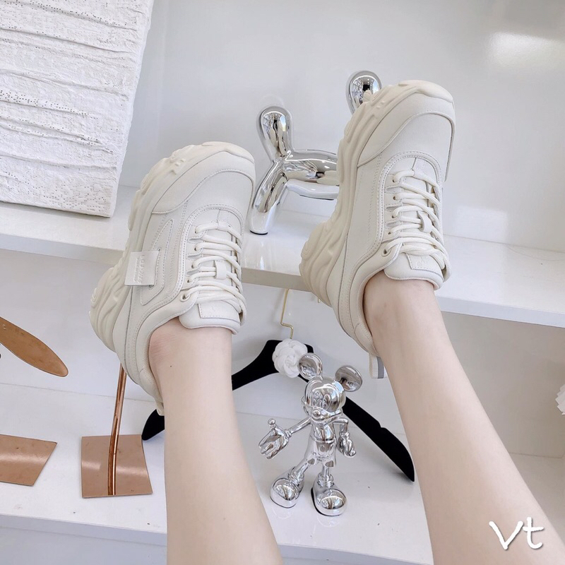 Giày thể thao sneaker độn đế 8cm siêu hách dáng,hàng quảng châu cao cấp bao êm bao mềm