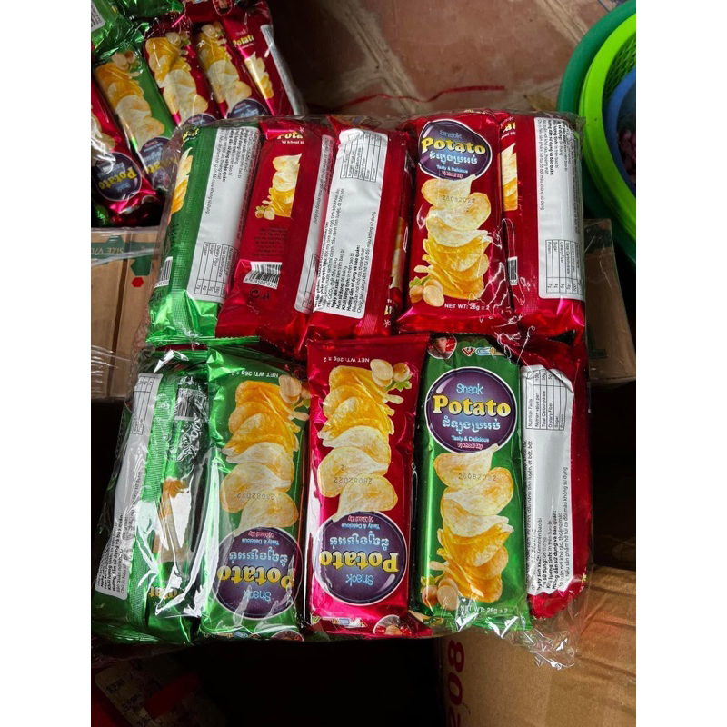 Snack Potato vị khoai tây Vela , Snakc ăn vặt cổng trường