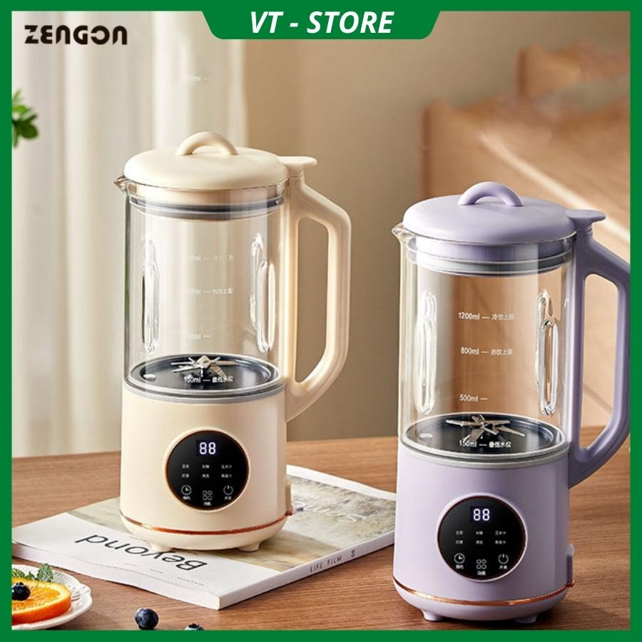 Máy làm xay sữa hạt zengon đa năng 6 chức năng cao cấp chính hãng-ptkl.vudu