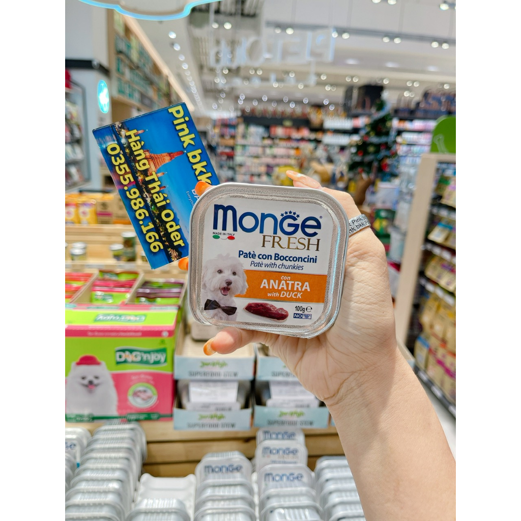 Pate Monge Cho Chó 100g Italia