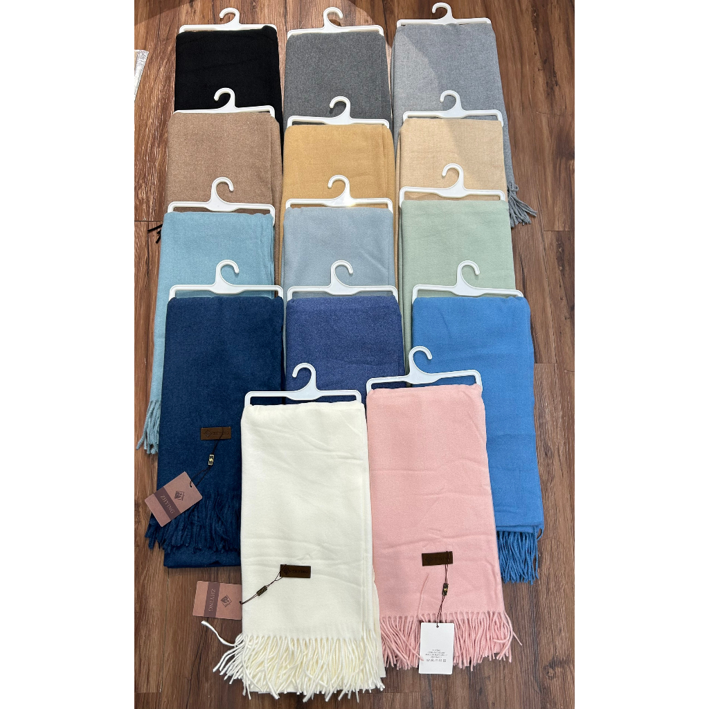 Khăn trơn lông cừu