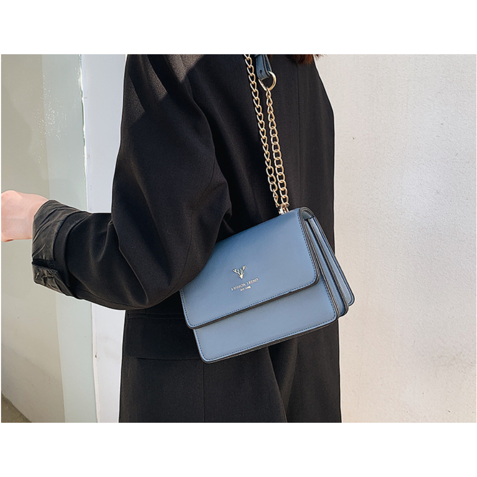 Túi xách nữ đẹp đeo chéo vai thời trang trẻ trung công sở dáng vuông nhiều ngăn