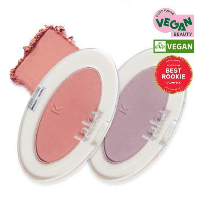 ❤️Nội địa Hàn❤️Phấn má Laka Love Silk Blusher 5.2g
