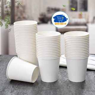 GIÁ HỦY DIỆT-Lốc 20-50 chiếc cốc giấy dùng 1 lần đủ cỡ 200ml 280ml 350ml 500ml-ảnh thật