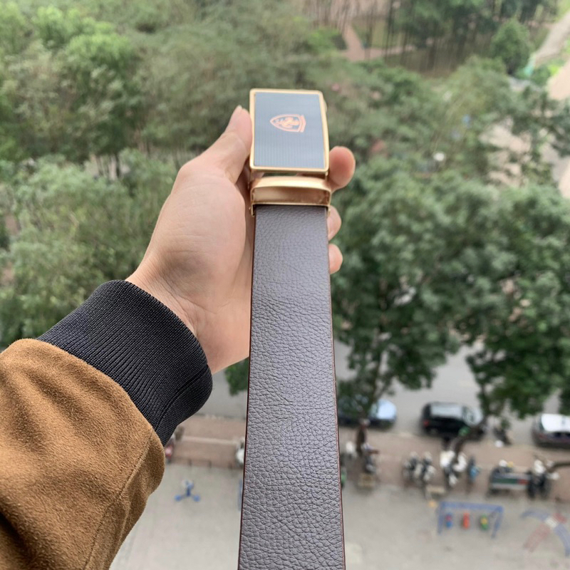 Thắt Lưng Nam Dây Nịt Nam Khoá Con Lăn Họa Tiết Ngẫu Nhiên Dây Trơn