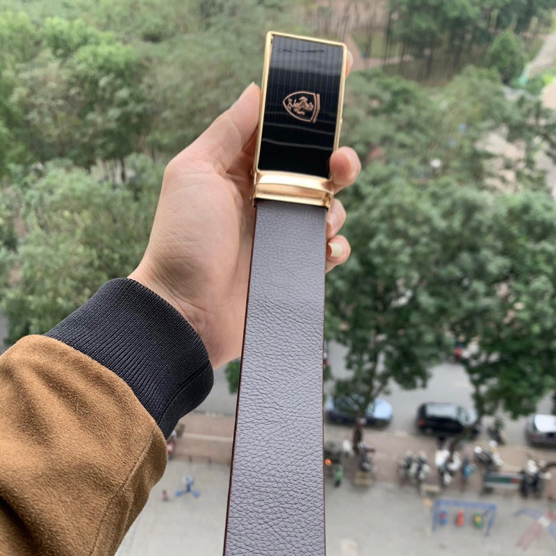 Thắt Lưng Nam Dây Nịt Nam Khoá Con Lăn Họa Tiết Ngẫu Nhiên Dây Trơn