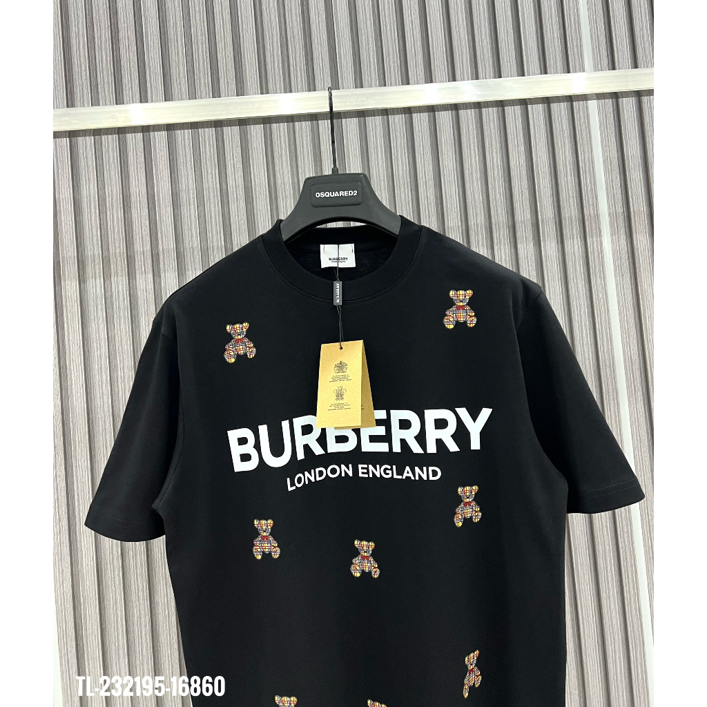 🔥Hot🔥Áo thun Burberry in hình thiết kế hot trend cặp đôi Nam nữ New 2023